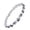 B, variant on Adjustable Heart Shaped Gemstone Bracelet With Alloy Chain For Joint Discomfort Relief