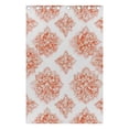 thumbnail image 6 of Orange Floral Design Decoration Blackout Curtains, 55W x 72/84L Living Room Bedroom Curtains, Heat Insulation and Sun Protection, 2-Pack, 6 of 6