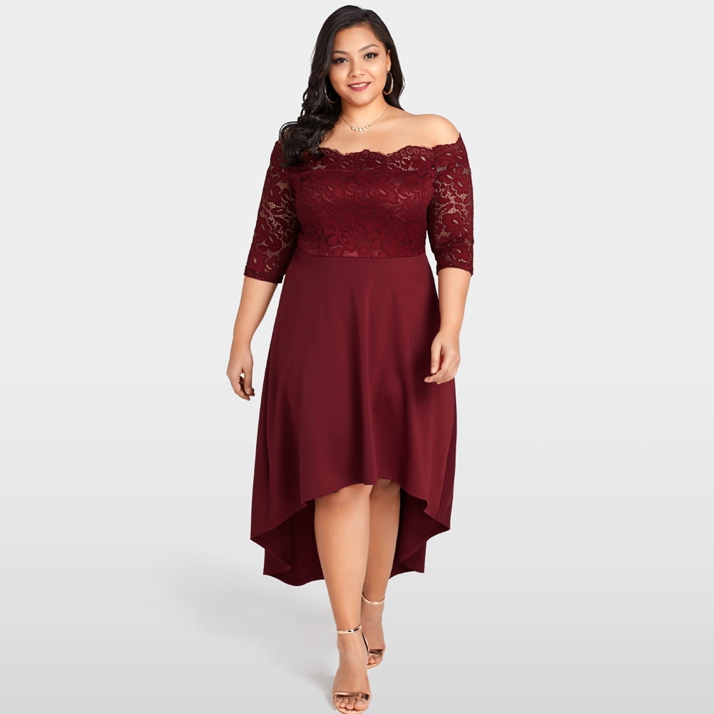 plus size party dresses