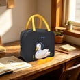 thumbnail image 5 of Cute Duck Lunch Bag Kawaii Lunch Box Insulated Bag Reusable Tote Bags for Hot or Cold Work, Picnic, Travel, 5 of 7