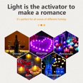 thumbnail image 6 of 24pack Waterproof Round Mini LED Tea Lights Underwater Lights for Wedding Home Party Vase Festival Valentine's Day Decoration, 6 of 8