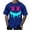 Blue, variant on ZVNAΖH Mens Halloween Funny T-Shirts Graphic T-Shirts Short Sleeve Crewneck Streetwear Hip Hop T Shirt Casual Tops, S-5XL
