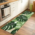 thumbnail image 3 of Palm Leaf Kitchen Runner Rug 2x6 Washable Runners for Hallway Non Slip Tropical Plant Country Green Summer Large Area Rug Indoor Floor Carpet for Bathroom Laundry Entryway Bedroom Living Room, 3 of 8