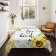 thumbnail image 4 of Sunflower Floral Small Tapestry for Bedroom Wall Hanging Tapestry,Farmhouse Pastoral Daisy Bees Botanical Ceiling Backdrop Tapestries Poster Blanket Wall Decor for Teens Room Living Room 23" x 28", 4 of 8
