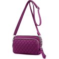 thumbnail image 1 of Bolso bandolera de nailon Mini bolso bandolera para damas mujeres (púrpura) ZefeiWu 8390614339156, 1 of 1