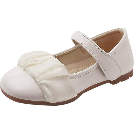 Dress Up Shoes for Toddler Girls Fashion Spring and Summer Children Casual Shoes Girls Flat Rain Boots for Baby Girls