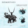 thumbnail image 2 of Elephant Urn Necklace Ash Elephant Never Forget Cremation Necklace for Ashes Memorial Ashes Necklace Urn Necklaces for Human Ashes Memorial Pendant Locket Urn Necklace, 2 of 8