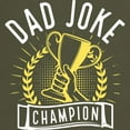 thumbnail image 3 of CafePress - Dad Joke Champion Dark T Shirt - Men's Classic Graphic Cotton T-Shirt, 3 of 4