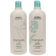 Aveda Shampure Nurturing Shampoo 33.8 oz & Shampure Nurturing Conditioner 33.8 oz Combo Pack