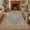 ARP5787-TEAL BLOOM, variant on KUETH 2x3 Entryway Rug, Vintage Boho Medallion Rugs Non-Slip Soft Low Pile Washable Rug Large Distressed Rug Indoor Retro Carpet for Kitchen Bathroom Entrance