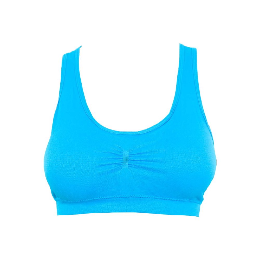Musa Musa Women's Padded Racerback Sports Bra