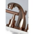 thumbnail image 4 of Kingston Brass KS494CMLAC Manhattan 8 in. Widespread Bathroom Faucet, Antique Copper, 4 of 4