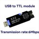 thumbnail image 2 of Convertidor USB A TTL UART Controlador Gratuito Módulo Tipo C CH343G Puerto Serie USB A Multicanal Descarga B, 2 of 5