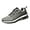 Gray, variant on Womens Slip On Sneakers Lightweight Walking Tennis Shoes Casual Air Sneakers Non Slip Work Shoes Athletic Shoes