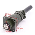 thumbnail image 2 of 2-Pin 3 Pin 4-Pin 5-Pin 6-Pin 7 Pin Standard Aviation Ms3106A 14S Mil-Dtl-5015 7Pin, 2 of 6