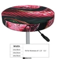 thumbnail image 4 of Hirioo Red Viper Jungle Intensity for Round Bar Stool Seat Covers Washable Stool Cushion Slipcover Elastic Bar Chair Covers for 12-14 Inch Chair-14 inch, 4 of 7