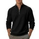 thumbnail image 1 of pstuiky Camisas suaves de manga larga para hombre, Sudadera con capucha informal de colores sólidos para hombre, jersey de manga larga con bolsillo y cuello alto Tops de talla grande para hombre xxxl, 1 of 9