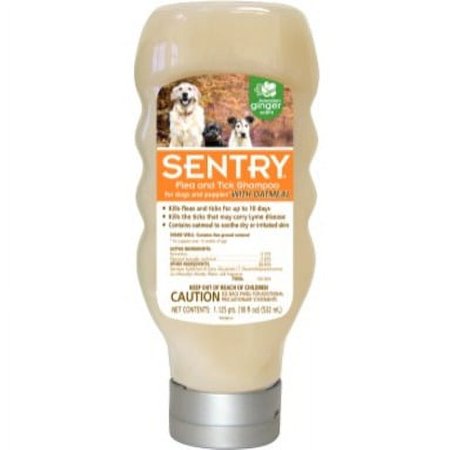 UPC: 0073091019169 | Sentry flea and tick dog shampoo with Oatmeal 18 oz bottle