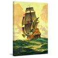 thumbnail image 2 of "Sailing Away" Painting Print on Wrapped Canvas, 2 of 7