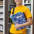 thumbnail image 6 of HELLHERO 1pcs Books Sleeve with Pocket Reusable Christian Bible Accessories with Lightweight for Boy Christian Bag, 6 of 8