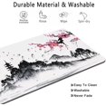 thumbnail image 4 of Japanese Hills Cherry Blossom Floral Desk Mat,Extended Gaming Mouse Pad Large Non-Slip Rubber Base Mousepad with Stitched Edges,Waterproof Desk Pad for Computer/Laptop/Work/Office/Home 31.5" X 15.7", 4 of 6