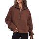 thumbnail image 5 of Sudadera recortada para mujer tops de chándal sueltos a la moda ropa deportiva informal para primavera y otoño Hugtrwg Para estrenar, 5 of 6
