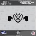 thumbnail image 2 of Kalair GFX Graphics Kit for Polaris ATV PREDATOR 500 Rift Series, 2 of 5