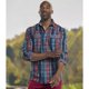 thumbnail image 2 of Atlas For Men - Camisa Cuadro para Hombre (Azul, Rojo), 2 of 5