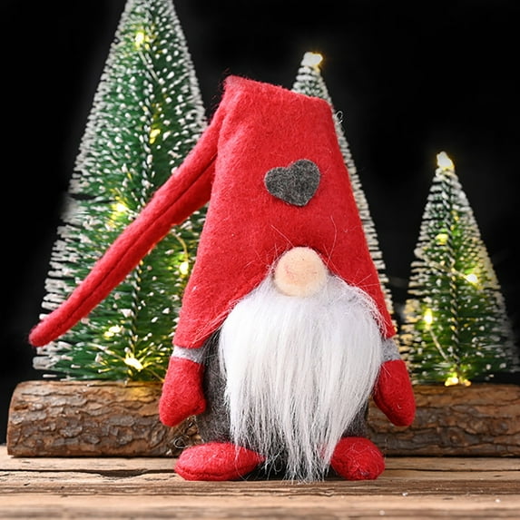 Valentines Gnomes Plush,Mr Gnome and Mrs Gnome Dolls,Handmade Valentine's Gifts for Women Farmhouse Holiday Home Decors Presents
