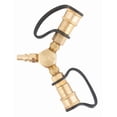 thumbnail image 1 of Marshall Excelsior Propane Adapter Fitting ME22YP Y Adapter; Brass; Single; With Two 1/4 Inch Plug; With Retail Packaging, 1 of 2