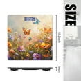 thumbnail image 2 of High Precision Body Weight Scale Smart Bathroom Scales with Large LCD Display(400lbs),Decorative for Bedroom-Vibrant Oil Painting Of Butterflies Fluttering Around Colorful, 2 of 4