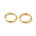 thumbnail image 2 of 1000 pc 304 Stainless Steel Open Jump Rings Round for Chainmaille Weaves Real 18K Gold Plated 6x0.7mm Inner Diameter: 4.5mm, 2 of 3