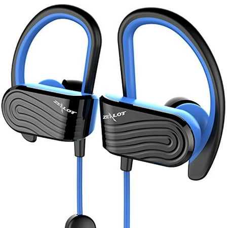 ZEALOT H12 Bluetooth Headphones Best Waterproof Wireless Sport Earphones w/Mic, HiFi Stereo Sweatproof in-Ear Earbuds for (Best In Ear Headphones Under 25)
