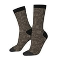thumbnail image 1 of Fotbe Dinosaur Calcetas Largas con Estampado para Hombre y Mujer – Calcetas de Compresión Transpirables y Elásticas, Viajar y Uso Diario Talla 5-11, 1 of 6