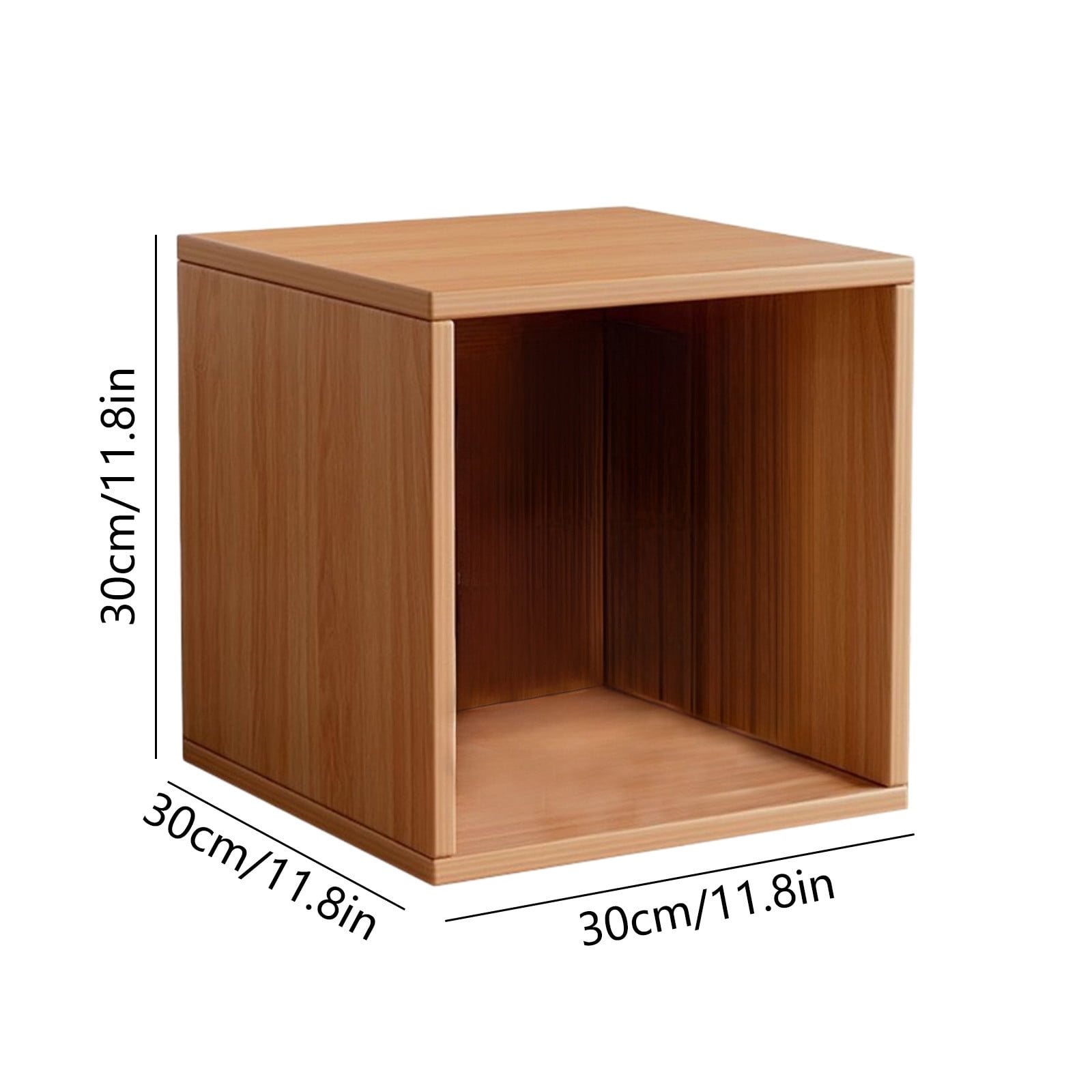 Generic Modular Lattice Cabinet Bookshelf,Wooden Floor Bookcase,Free Combination Storage Cube Cubby Organize with Door, Hidden Storage for Home Books Clothes