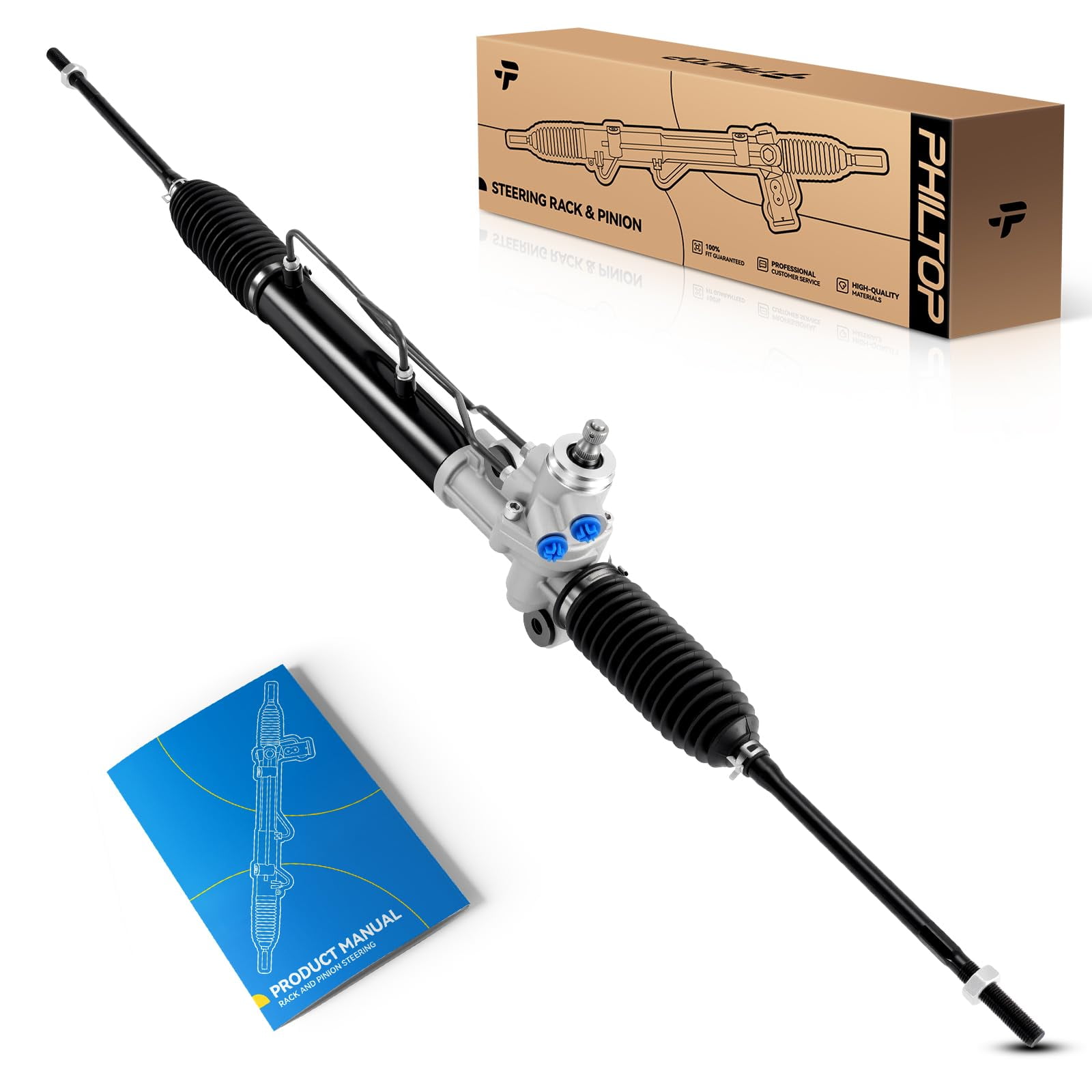 KAX Hydraulic Power Steering Rack and Pinion Compatible with 300ZX