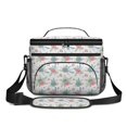 thumbnail image 2 of Lunch Box Pioneer Flower Floral Print Pattern Insulated Lunch Bag for Women Men,Medium Leakproof Lunchbox Cooler Bag Adjustable Strap,10 X 6.7 X 8 Inches, 2 of 6