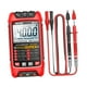 thumbnail image 3 of Multímetro digital de alta precisión, probador de voltímetro con linterna, funda protectora de silicona, voltímetro amperímetro para propietarios de Rojo, 3 of 8