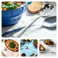 thumbnail image 2 of GOOHOCHY Cuchara perforada de acero inoxidable para servir, utensilio de cocina, 2 of 8