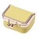 thumbnail image 1 of Organizador de joyería Qarigey de cuero amarillo para almacenamiento de pendientes, 1 of 6