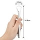 thumbnail image 5 of Raspador de lengua Cepillo limpiador de lengua oral de acero inoxidable portátil reutilizable TFixol Natural, 5 of 7