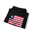 thumbnail image 4 of Liberia Liberian Pride Flag Hoodie, Gifts, Hooded Sweatshirt, 4 of 4
