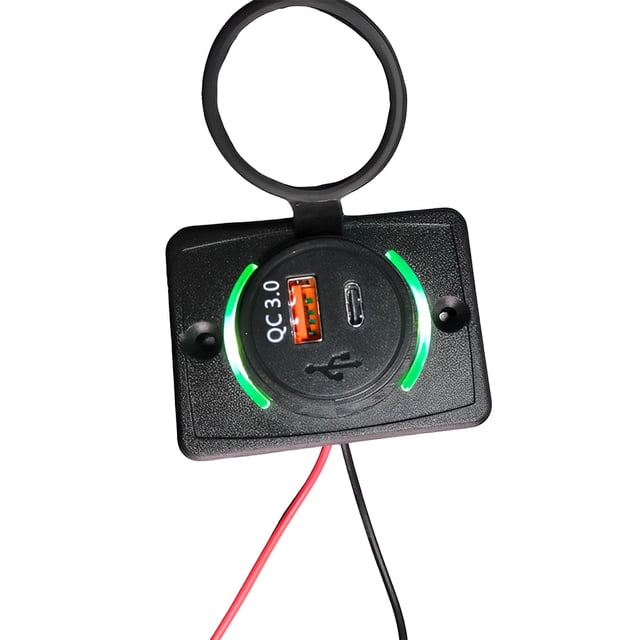 Toma de corriente para coche Seitruly Adaptador de carga rápida de 18W Type2 NO2