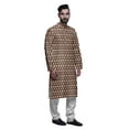 thumbnail image 2 of Atasi Designer Printed Kurta For Boys Casual Kurta Pajama Set Summer Clothing, 2 of 5