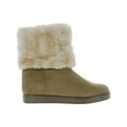 thumbnail image 2 of GBG Los Angeles Womens Aleya Faux Suede Cold Weather Ankle Boots, 2 of 3