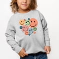 thumbnail image 2 of SmileyWorld Stacked Smiles - Toddler Graphic Sweatshirt, 2 of 11