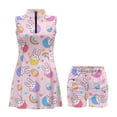 thumbnail image 2 of Uorisanigo Cute Easter Egg Tennis Dresses for Women Casual Washable Sleeveless Workout Athletic Dresses with Inner Shorts＆Pockets Relaxed Rabbits Outing Wear 2 Pieces, 2 of 7