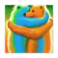 thumbnail image 1 of Lovely Bear Hugging - Canvas, 1 of 10