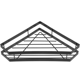 Cicilin 2-Tier Spice Rack Organizer | Free Standing Countertop Stand For Jars, Oils, Condiments (Grey)