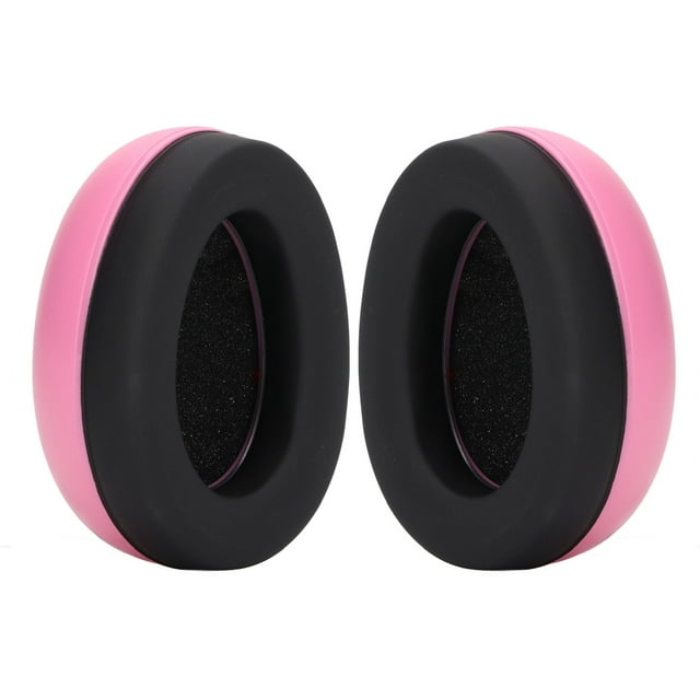Cache-oreilles pour Bébé, Design Rembourré Léger en ABS Protection Auditive avec Bandeau Élastique pour Maison Rose